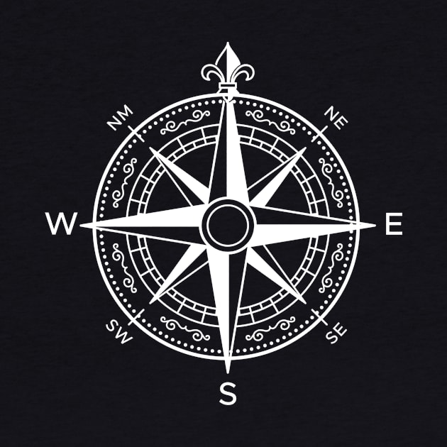 Sailor Gift Compass Hobby Sailing by shirtsyoulike